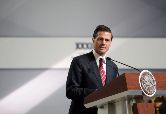 El presidente Enrique Peña Nieto.