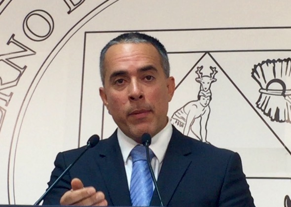 El procurador de Sonora, Carlos Navarro.