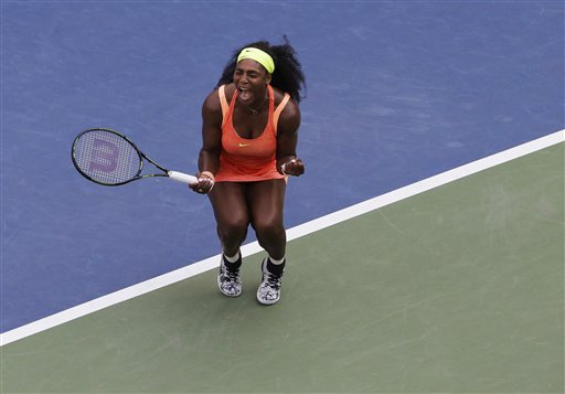 Serena Williams celebra 