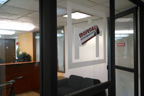 La bancada de Morena tomó posesión de las oficinas que el PT ocupó al menos nueve años.