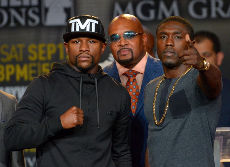  Floyd Mayweather, Jr. y Andre Berto