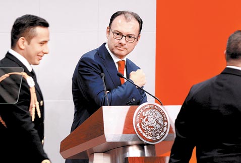 Luis Videgaray, secretario de Hacienda.