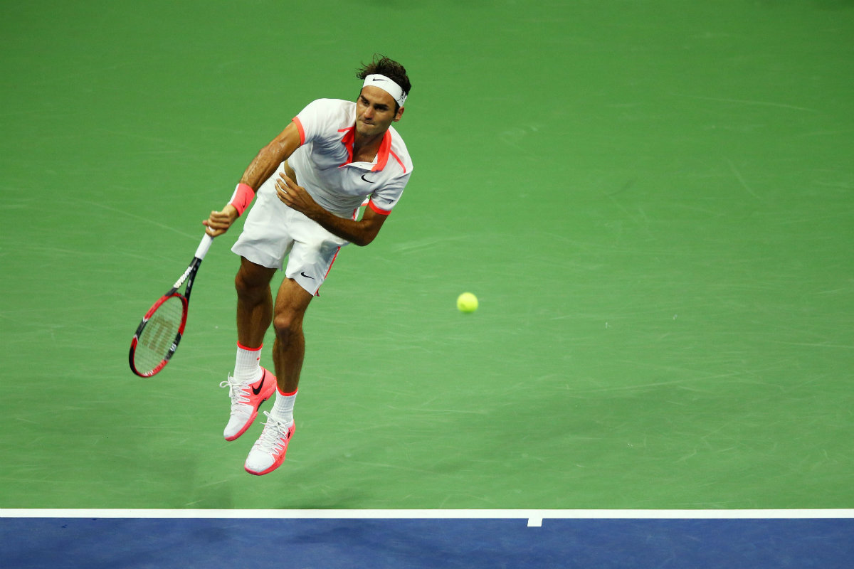 Roger Federer, tenista suizo 