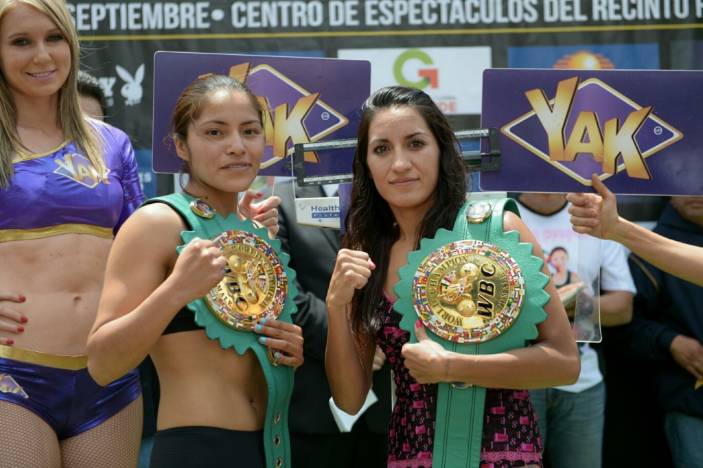 Ibeth Zamora y Esmeralda Moreno