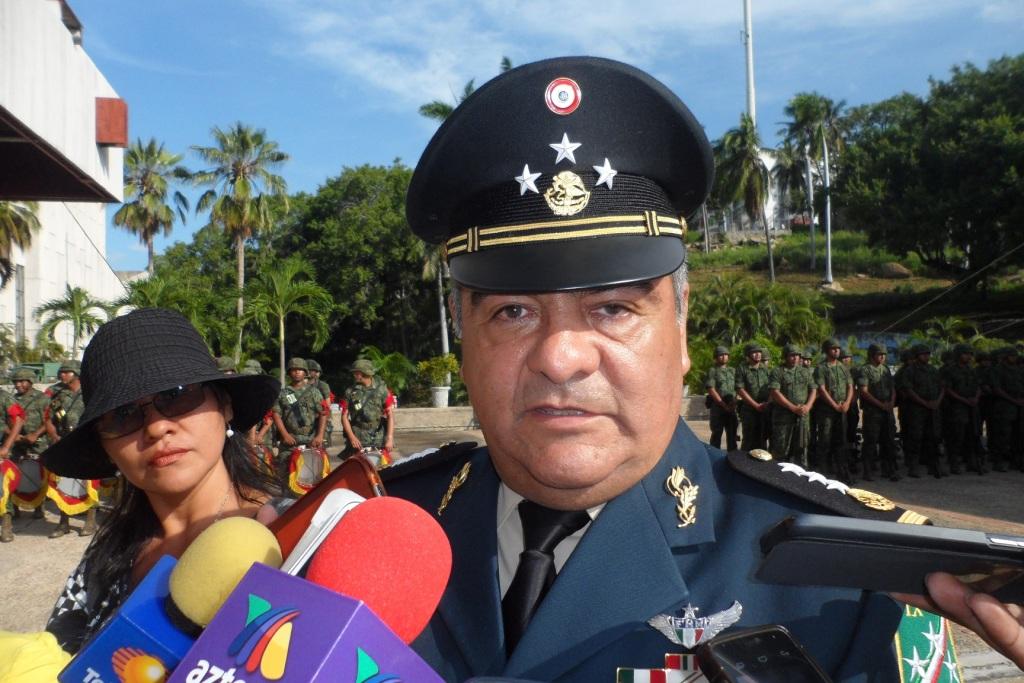 Alejandro Saavedra, comandante de la IX Región Militar.