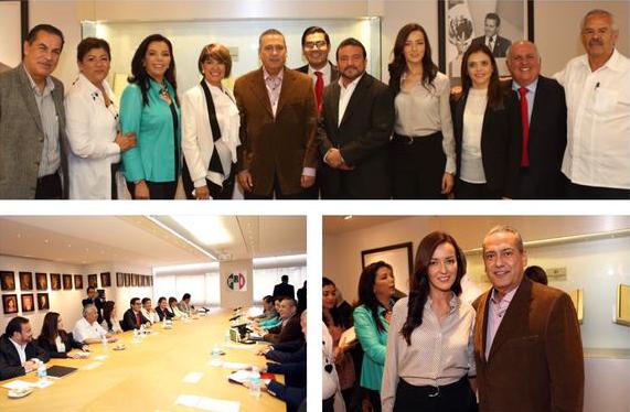 Beltrones encabezó una reunión de trabajo preparatoria a la instalación del LXIII Legislatura del Congreso del Estado de Guanajuato.
