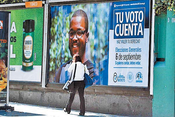 En los últimos días, la propaganda electoral es parte del panorama.