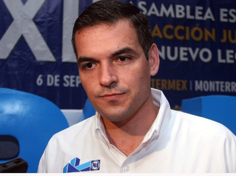 Mauro Guerra, dirigente estatal electo del PAN.