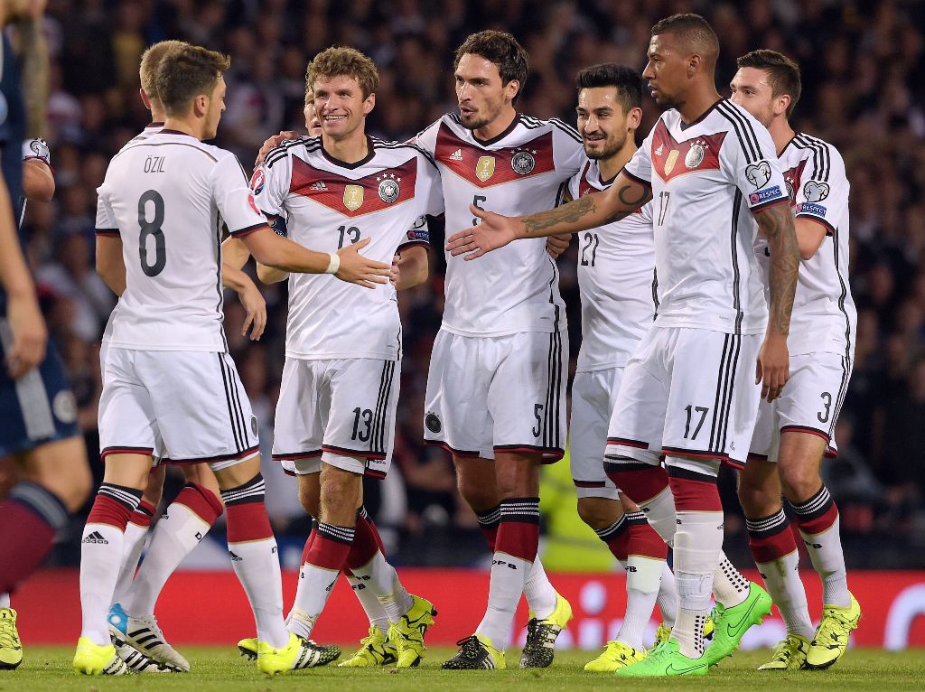 Alemania doblegó a su similar de Escocia