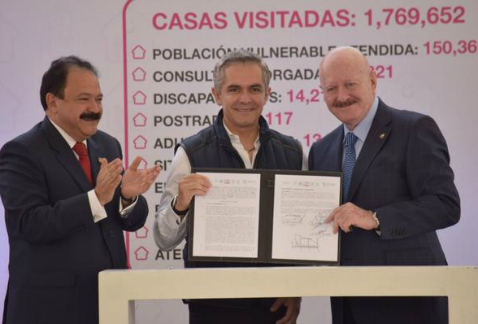 La Comisión Nacional contra las Adicciones, mediante su titular, Manuel Mondragón, se sumó a las atenciones que lleva el programa del gobierno capital