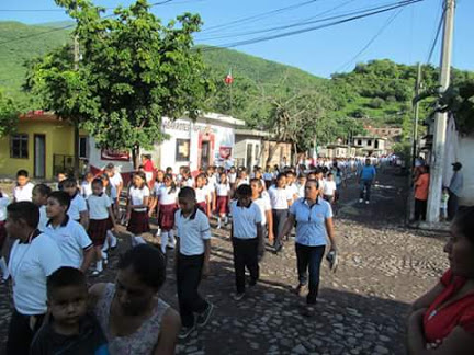 Protesta de comuneros en Zacualpan