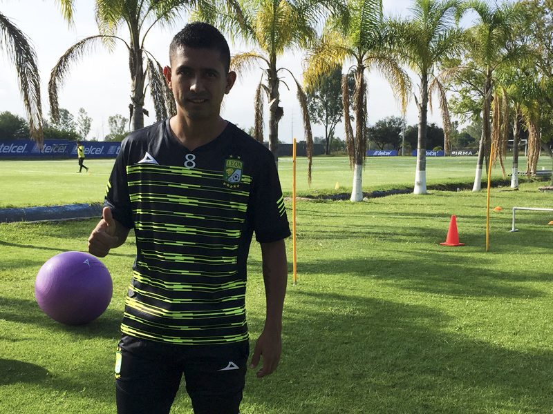 Elías Hernández, volante ofensivo del Club León