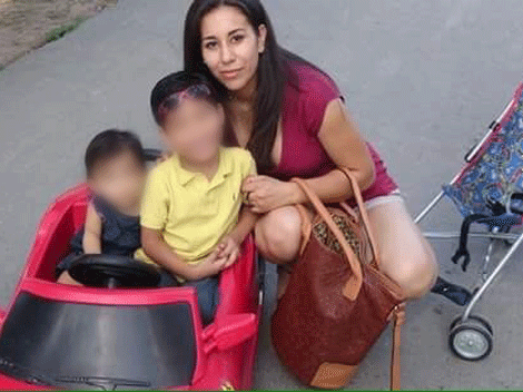 La madre de familia fue identificada como Andrómeda Elisa Cordero Flores, de 35 años de edad.