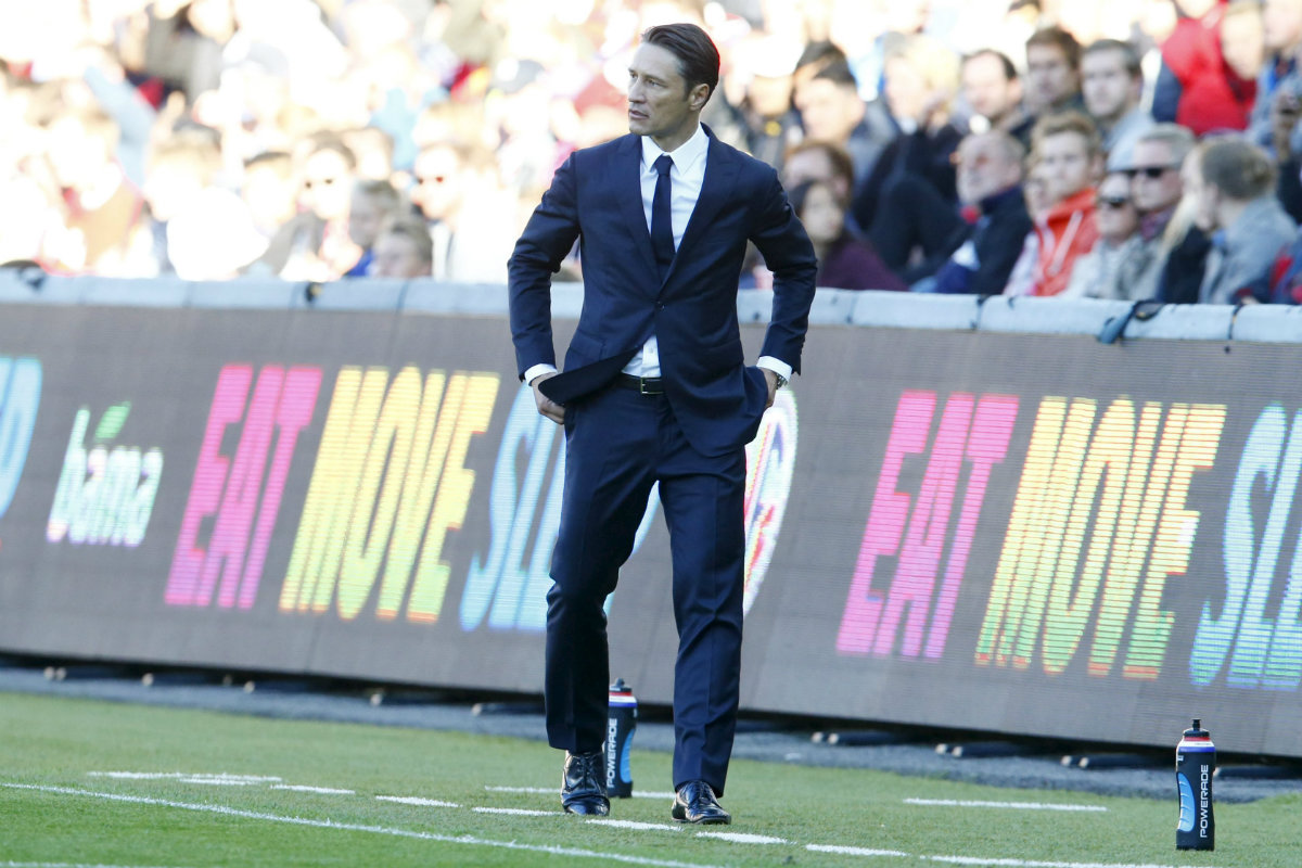Niko Kovac durante el encuentro ante Noruega 