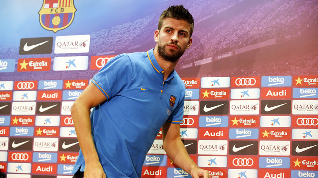 Conferencia de prensa de Gerard Pique 