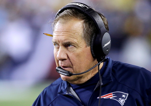 Bill Belichick, coach de los Patriotas de Nueva Inglaterra