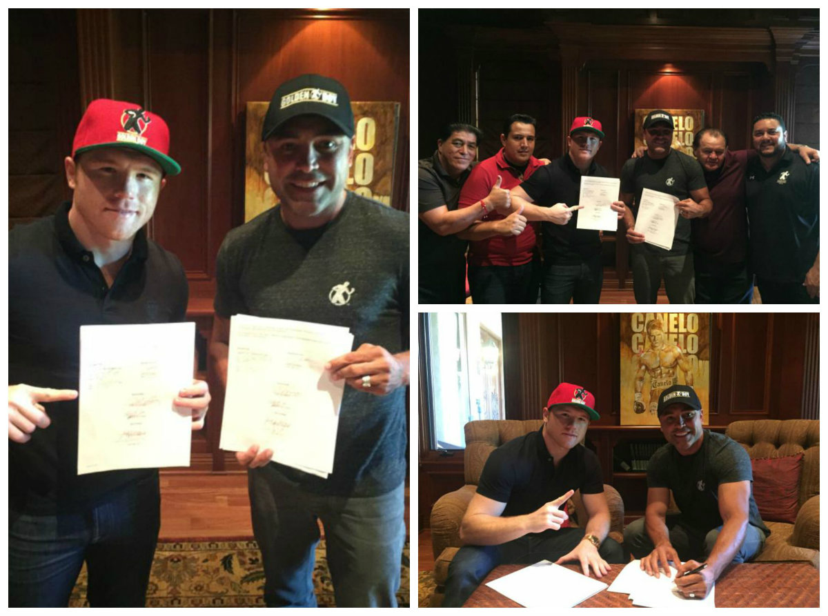 'Canelo' extendió su contrato con GBP