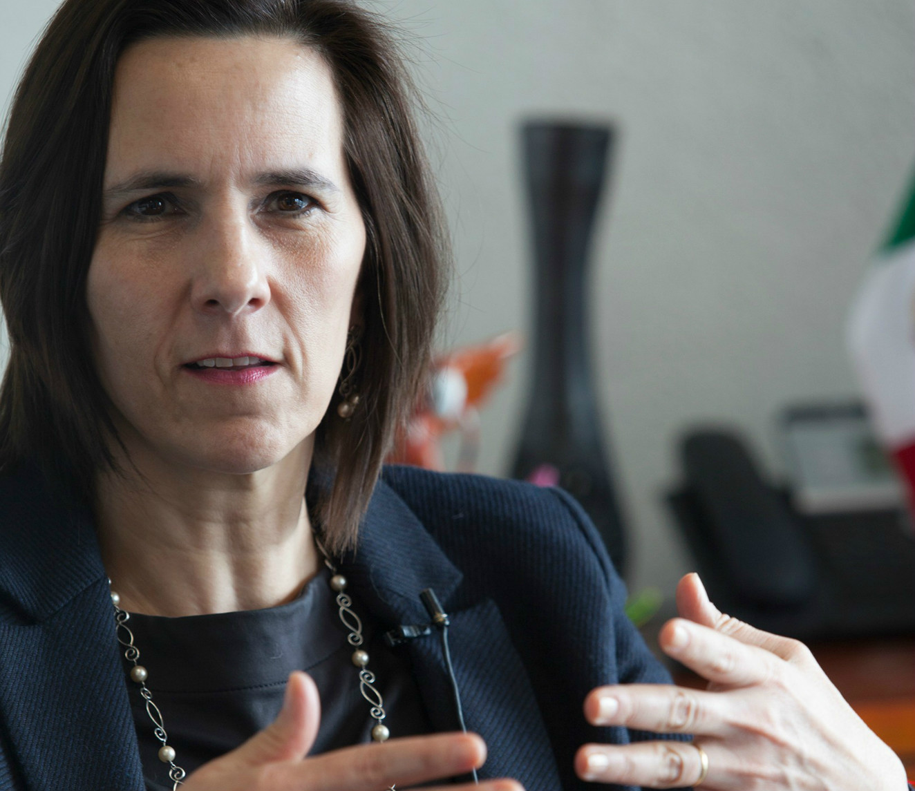 La subsecretaria de Hidrocarburos de la Sener, Lourdes Melgar.