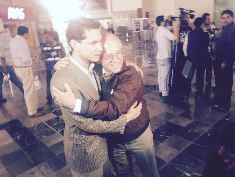 Luis Herman Miranda regresó a Guanajuato después de ser detenido en Europa. 