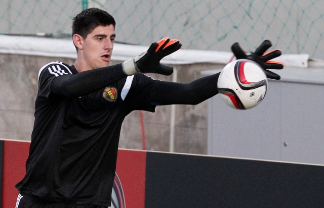 Thibaut Courtois, arquero de la selección belga y del Chelsea
