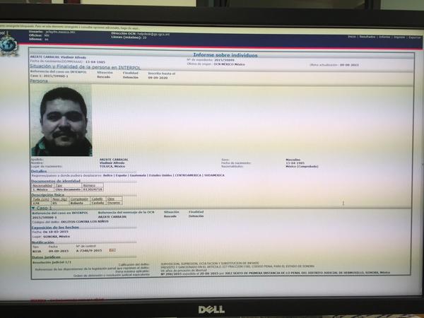Vladimir Alfredo Arzate Carbajal fungió como subdirector en la Procuraduría de la Defensa del Menor y la Familia.