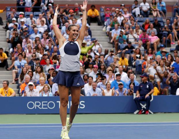 Flavia Pennetta se corono campeona y anunció su retiro del tenis