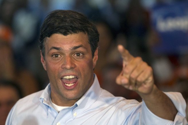 El líder opositor venezolano Leopoldo López, en una foto de 2011 en Caracas