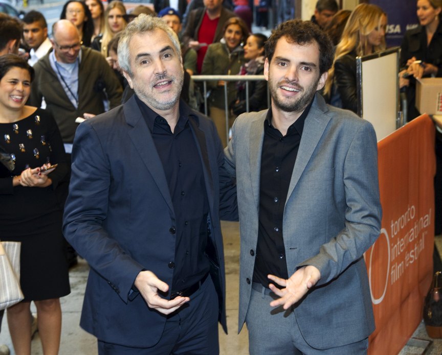 Alfonso Cuarón y Jonás Cuarón presentaron la cinta 'Desierto'. 