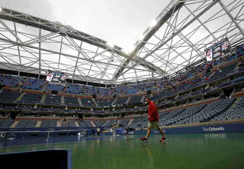 Así luce la cancha en la que se enfrentaran Djokovic y Federer 