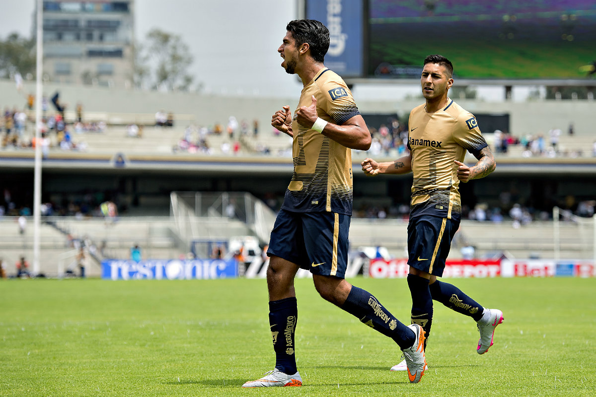 Lalo Herrera anota el gol 3,000 de Pumas en Primera División
