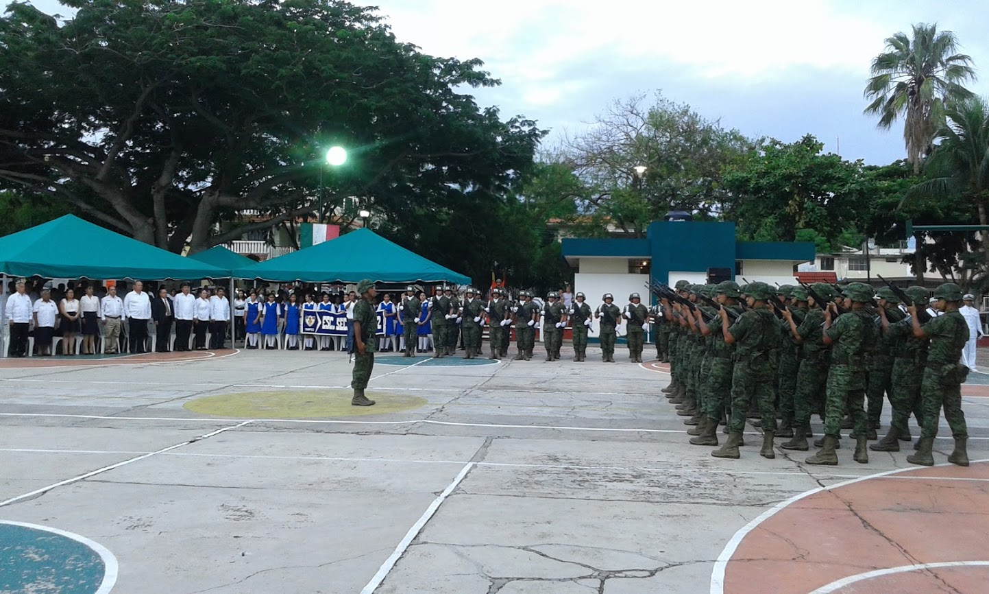 Se realizó una ceremonia cívica en memoria de la gesta heroica.