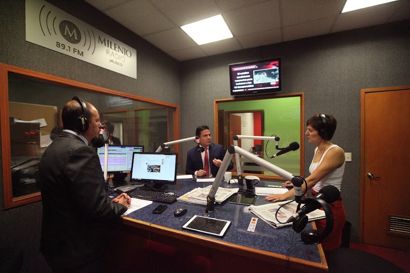 Aristóteles Sandoval adelantó el plan anticorrupción en Notivox Radio