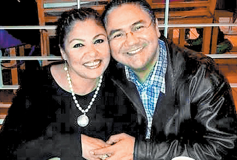Susana Calderón y Luis Barajas.