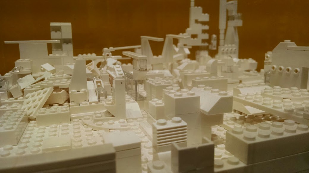 Algunas de las maquetas que forman parte de la exhibición que se inaugura en el MUSA