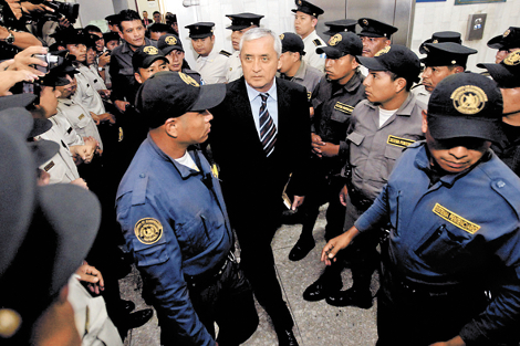 El ex presidente de Guatemala, Otto Pérez