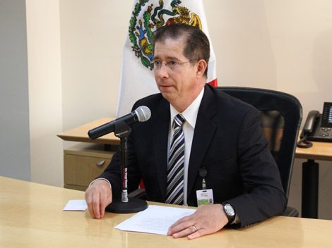 Juan Ernesto Sandoval Villarreal, director del ICV. 