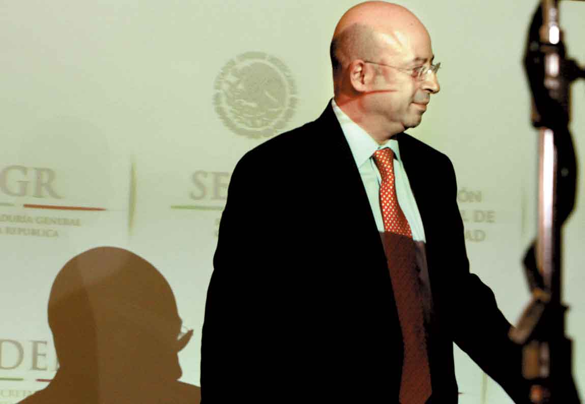 Renato Sales Heredia, titular de la Comisión Nacional de Seguridad.
