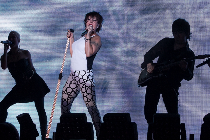 Alejandra Gúzman presentó su nuevo disco ‘A + no poder’. 
