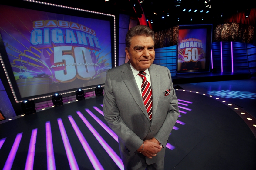 Durante 53 años, Don Francisco fue el conductor de 'Sábado Gigante'. 