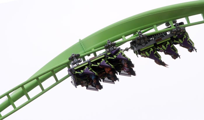 El Zombie Ride, la máxima atracción. 