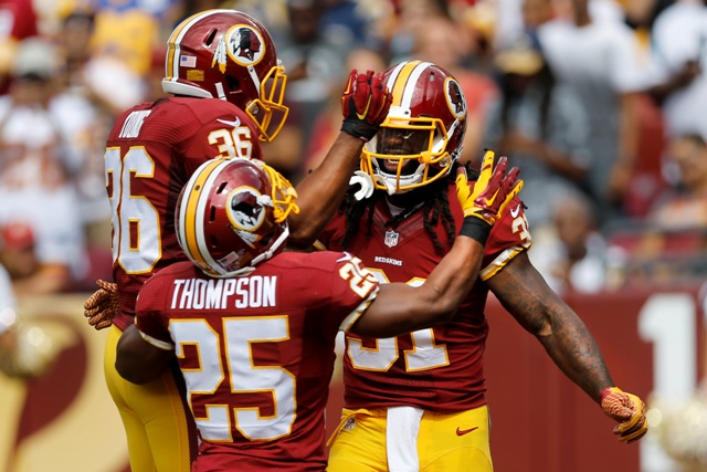 Los Pieles Rojas obtuvieron una victoria ante los inconsistentes Rams