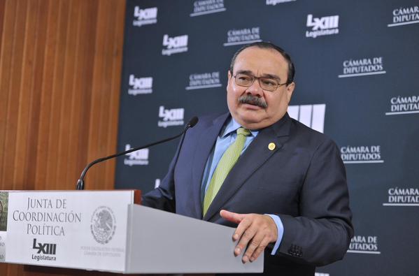 El diputado Jorge Carlos Ramírez Marín.