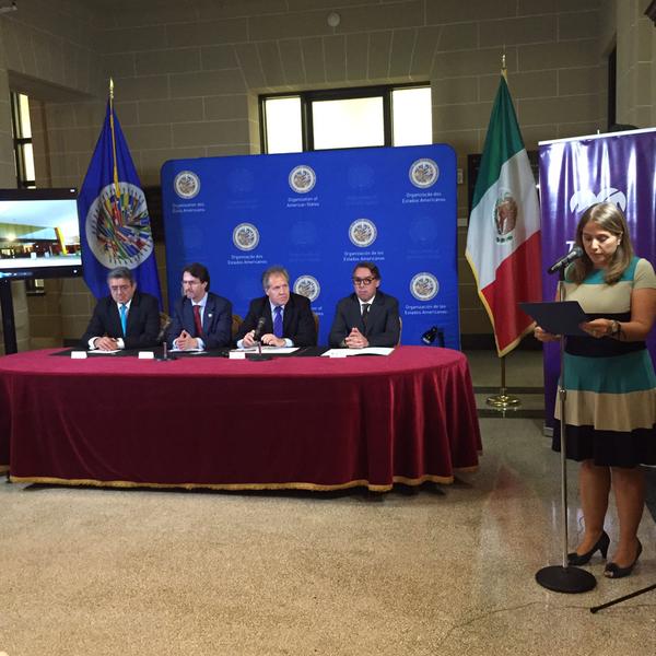 La OEA reconoció el trabajo que realiza la Fundación Teletón en materia de atención a niños en México. 