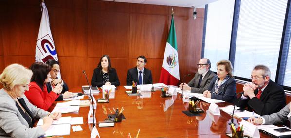 En la reunión, el INAI y el Consejo de la Judicatura Federal definieron su agenda de colaboración en transparencia. 