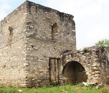 Antiguo Polvorín, uno de los primero edificios.