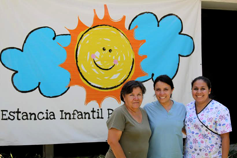 Las hermanas Guijarro decidieron emprender esta guardería.