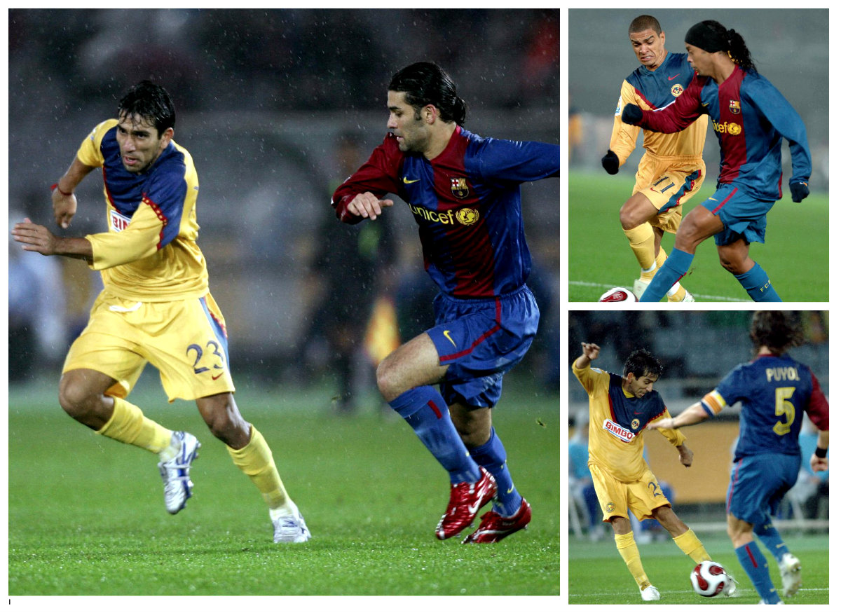 América ya enfrentó al Barcelona 