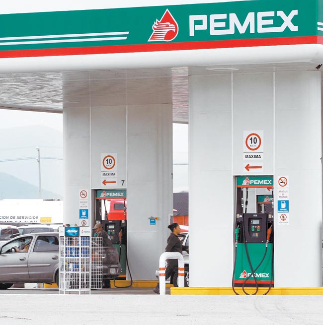 Pemex es el décimo productor mundial de gasolinas. 