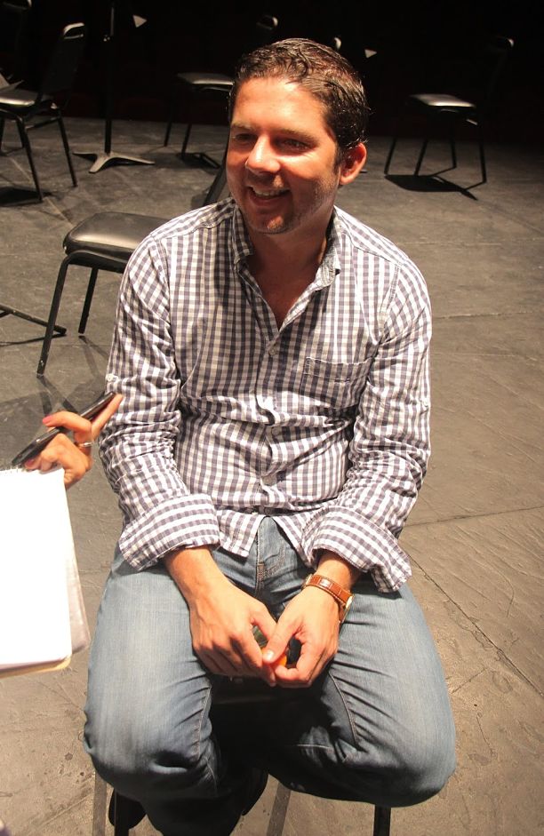 Allen Vladimir Gómez, director de orquesta.