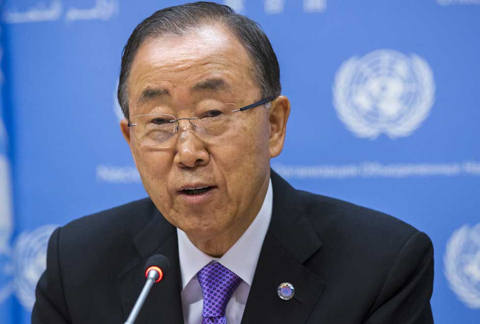 Ban Ki-Moon. Secretario general de las Naciones Unidas